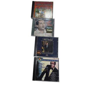 Lot of 4 CDs Herb Alpert & Tijuana Brass Neil Diamond Perry Como Henry Mancini